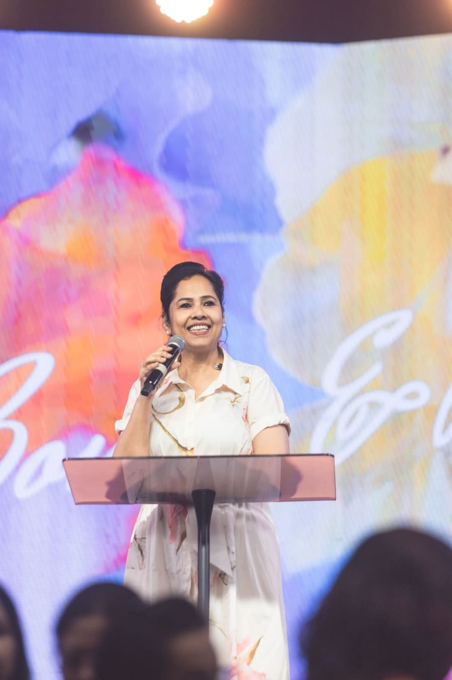 Ps. Merlyn Patta speaking at The King's Temple Church