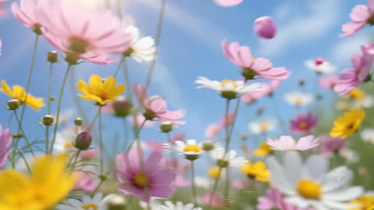 Soft florals and warm cream tones evoking a garden in bloom